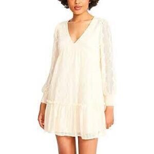 BB DAKOTA BY STEVE MADDEN Place On Earth Long Sleeve Minidress size small